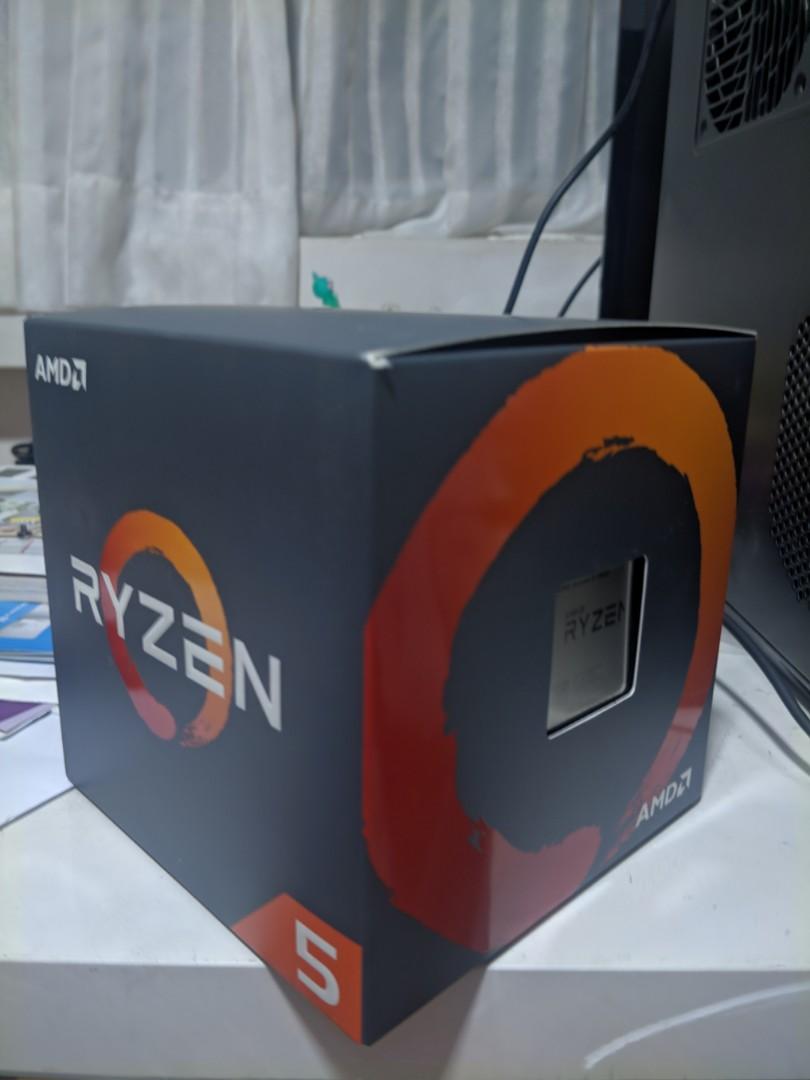 Yd2600Bbafbox Amd Ryzen 5 2600 Processor With Wraith Stealth Cooler