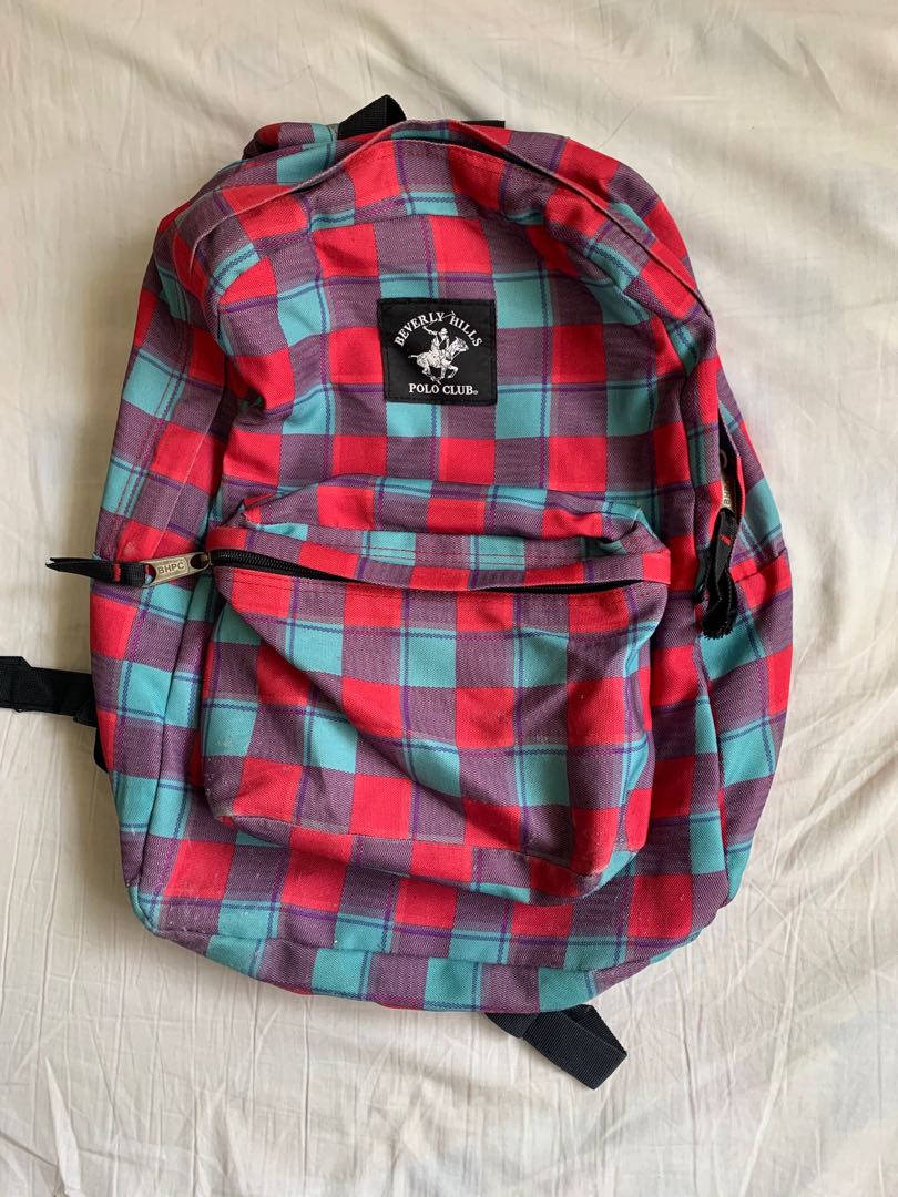 Authentic Beverly Hills Polo Club Backpack, Women's Fashion, Bags