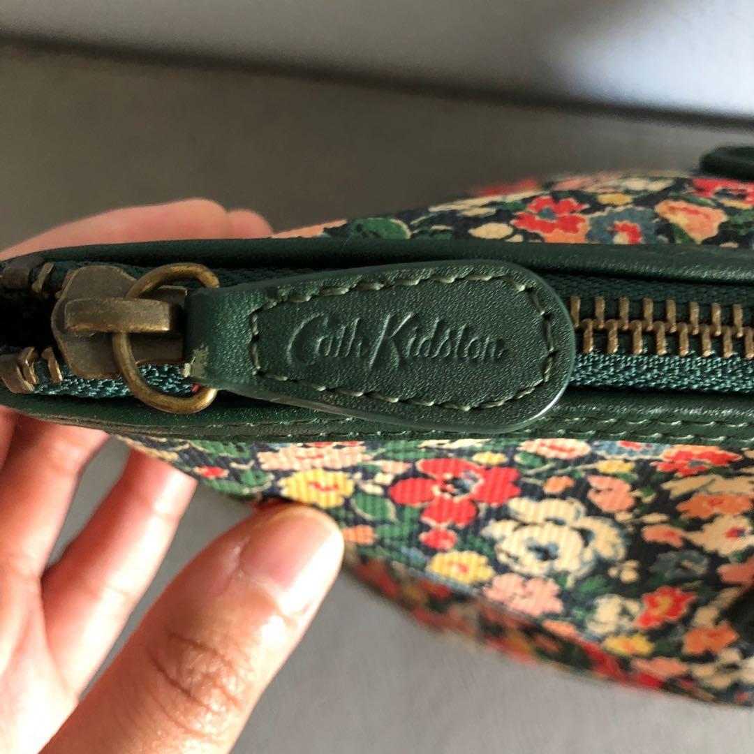 Authentic Cath Kidston Green Floral Tote Bag