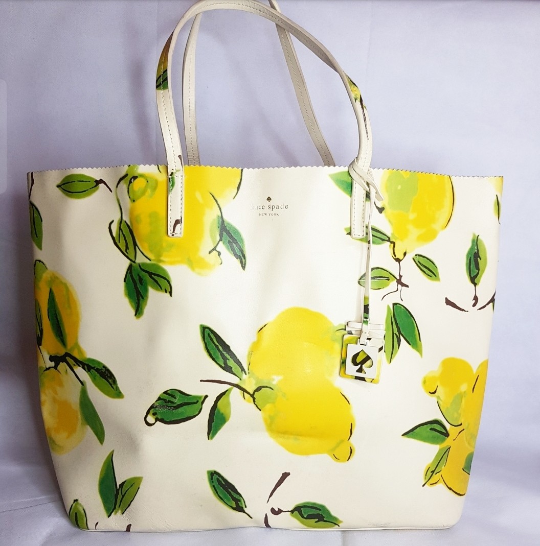 Ash straw lemon zest large tote 2025