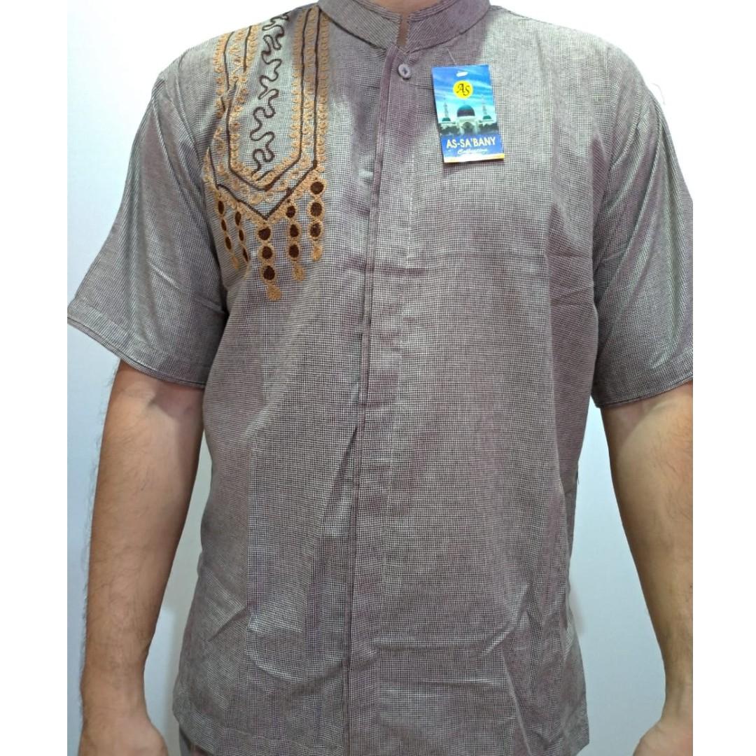 Download Baju Koko Shirt With Embroidery Men S Fashion Clothes Tops On Carousell