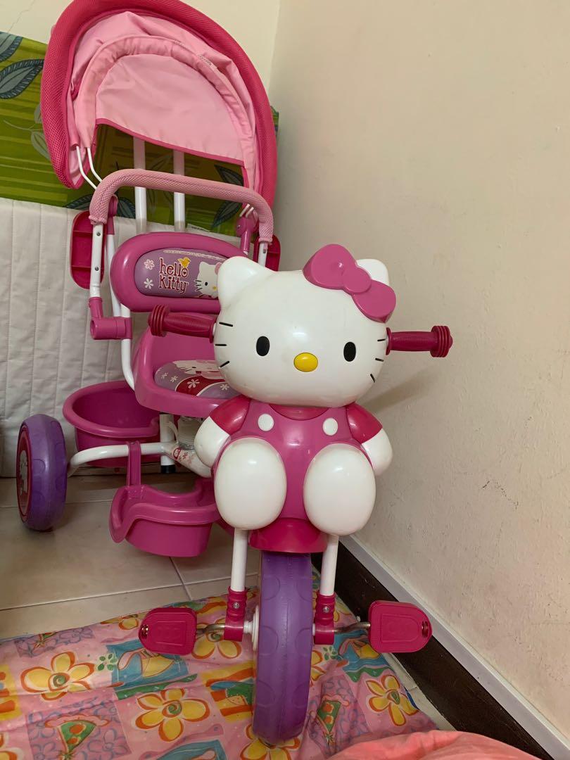 Triciclo champion hello best sale kitty 3 en 1