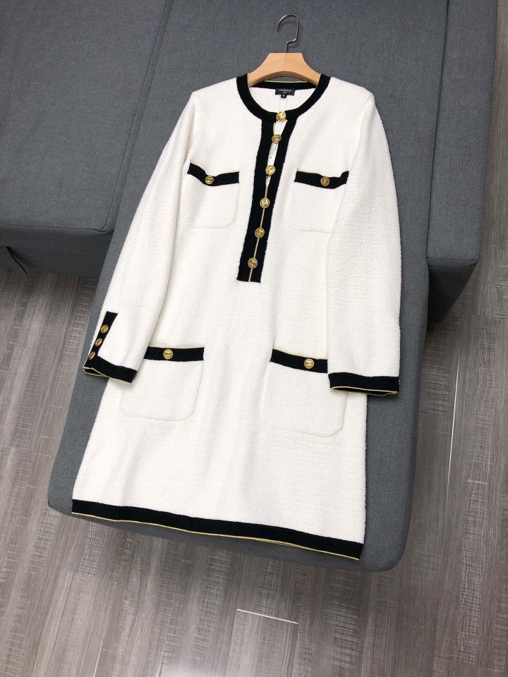 BNWT Authentic Chanel Dress, Women's Fashion, Dresses & Sets, Dresses on  Carousell