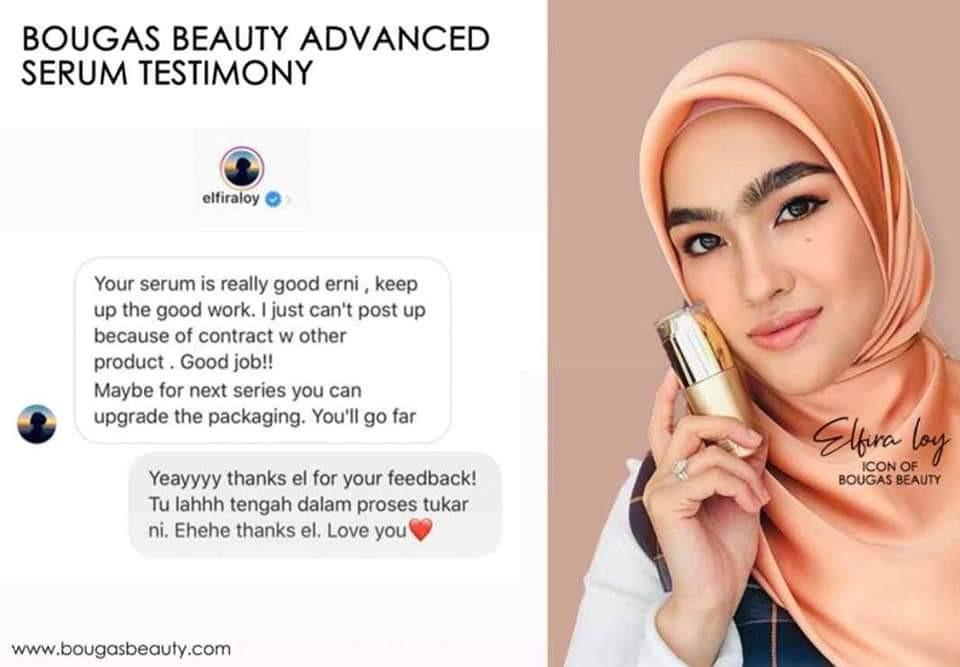 Bougas Beauty Advanced Serum Waterbased Serum Beauty Personal Care Face Face Care On Carousell