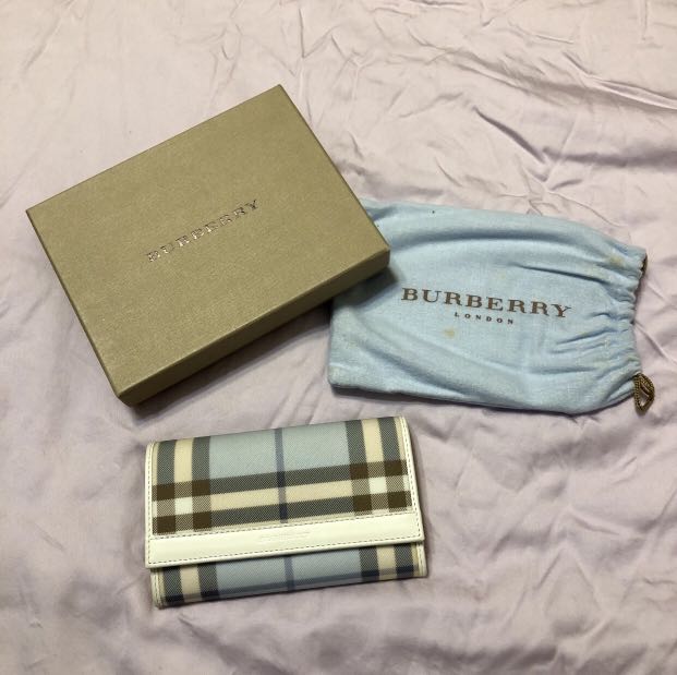 baby blue burberry