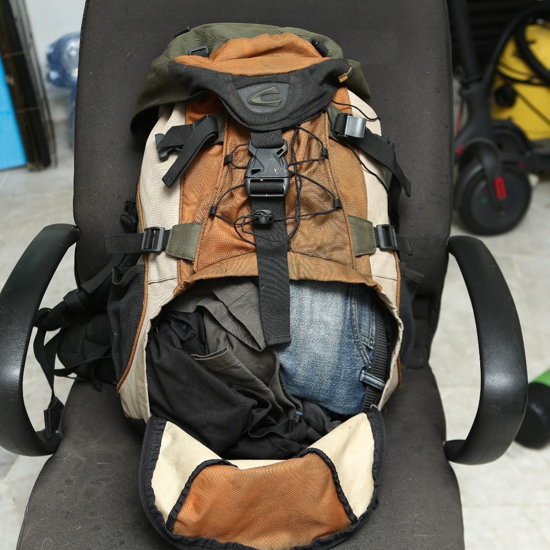 Camel Active Cordura LARGE capacity backpack hiking backpacking