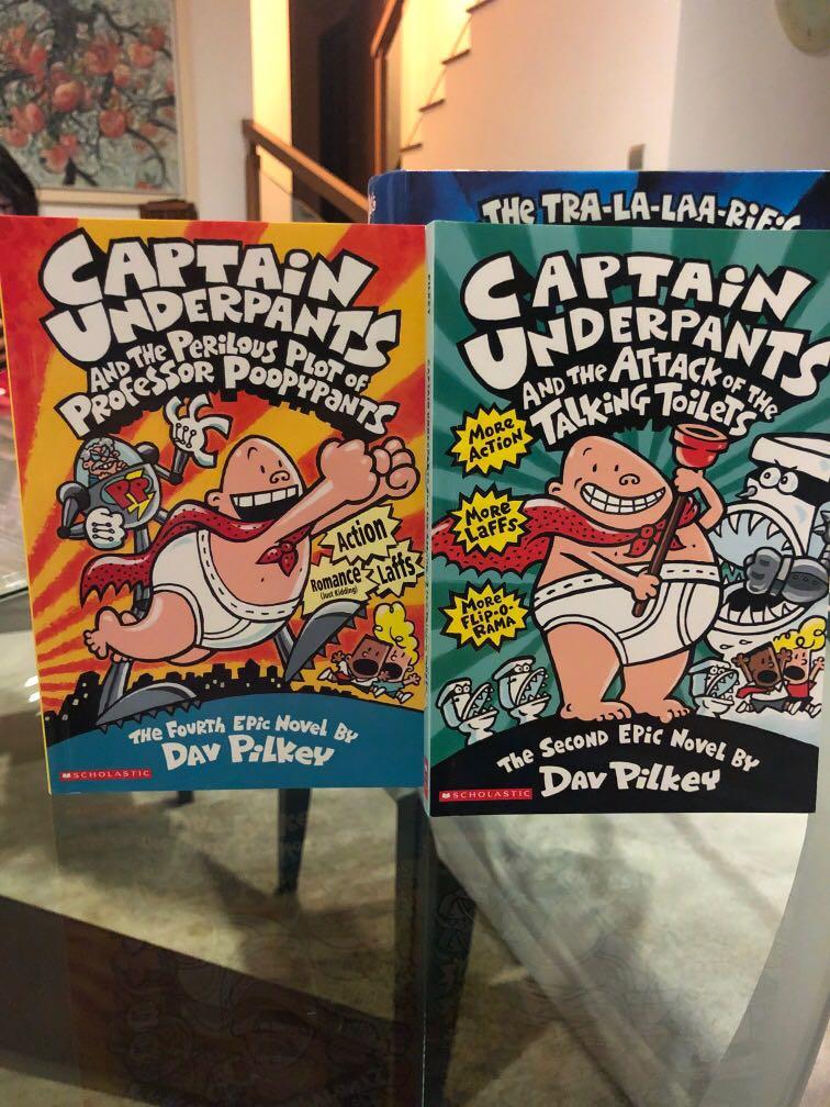 box set captain underpants