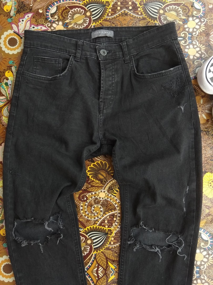 Celana Zara Man Made In Turkey Fesyen Pria Pakaian Bawahan Di Carousell