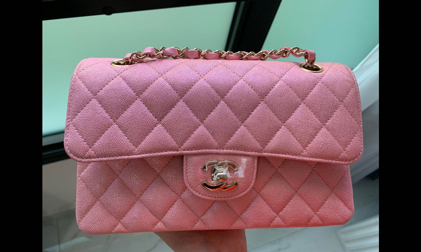19s iridescent pink chanel deals