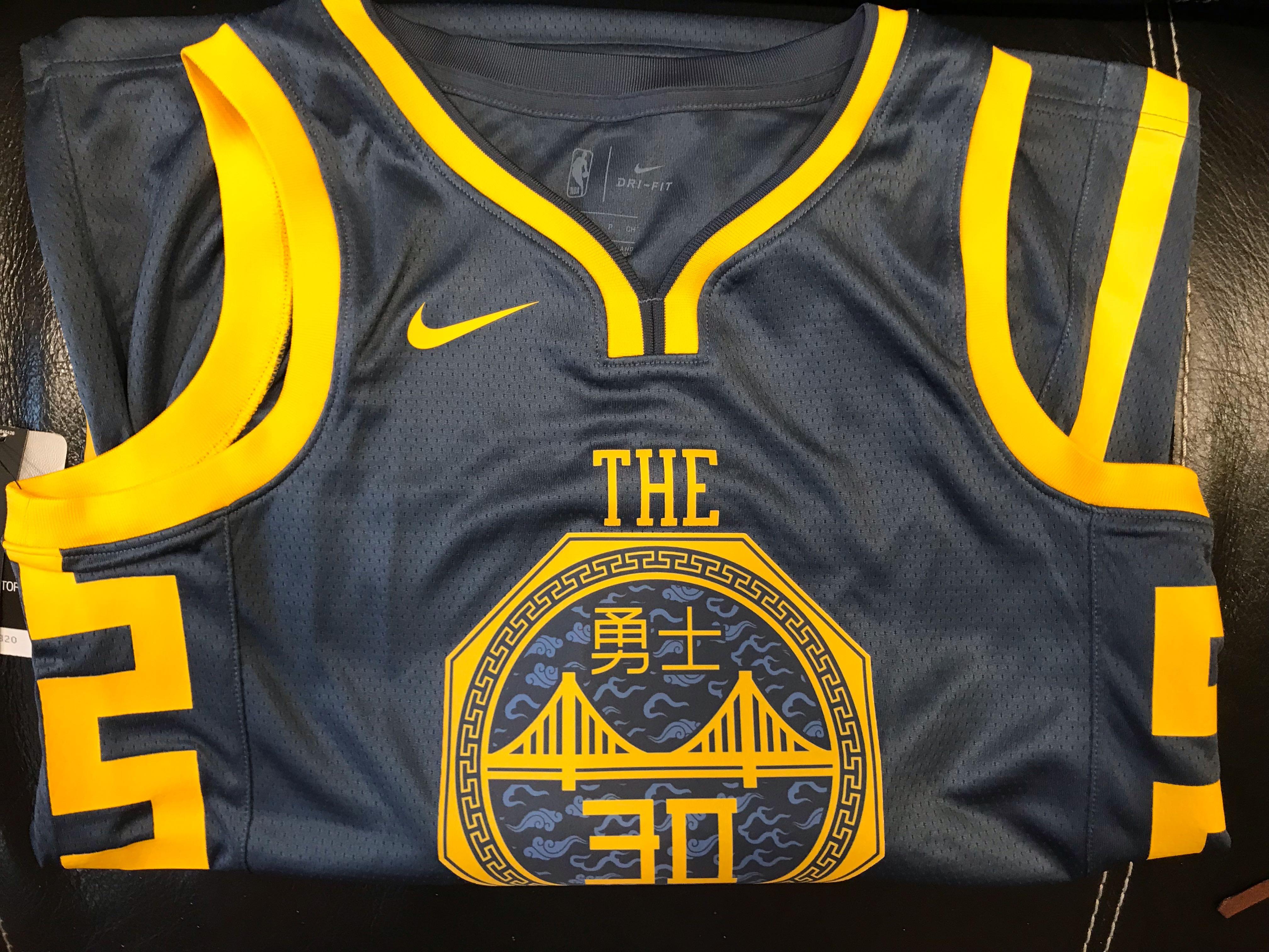 steph curry city jersey