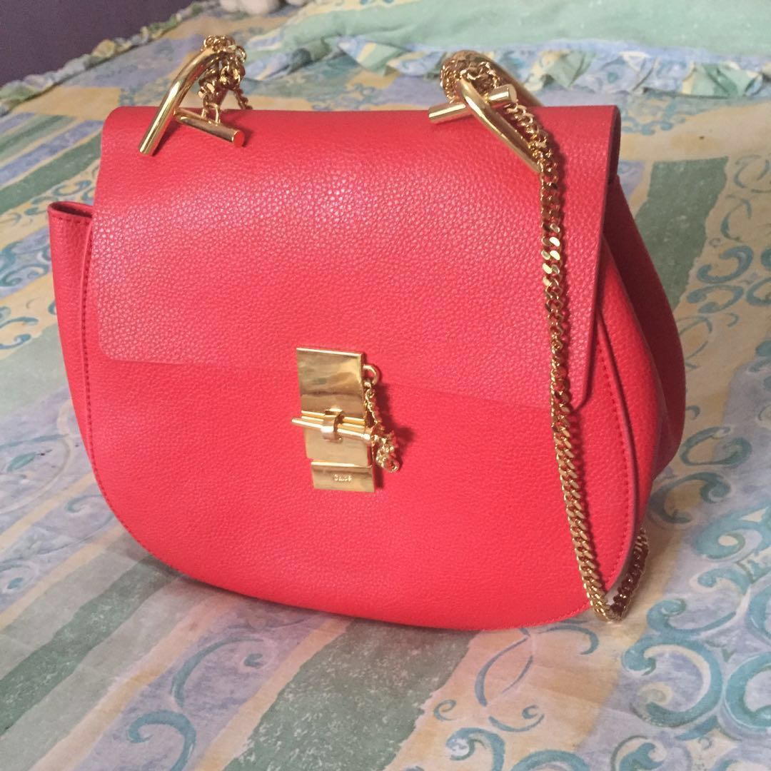 red chloe bag