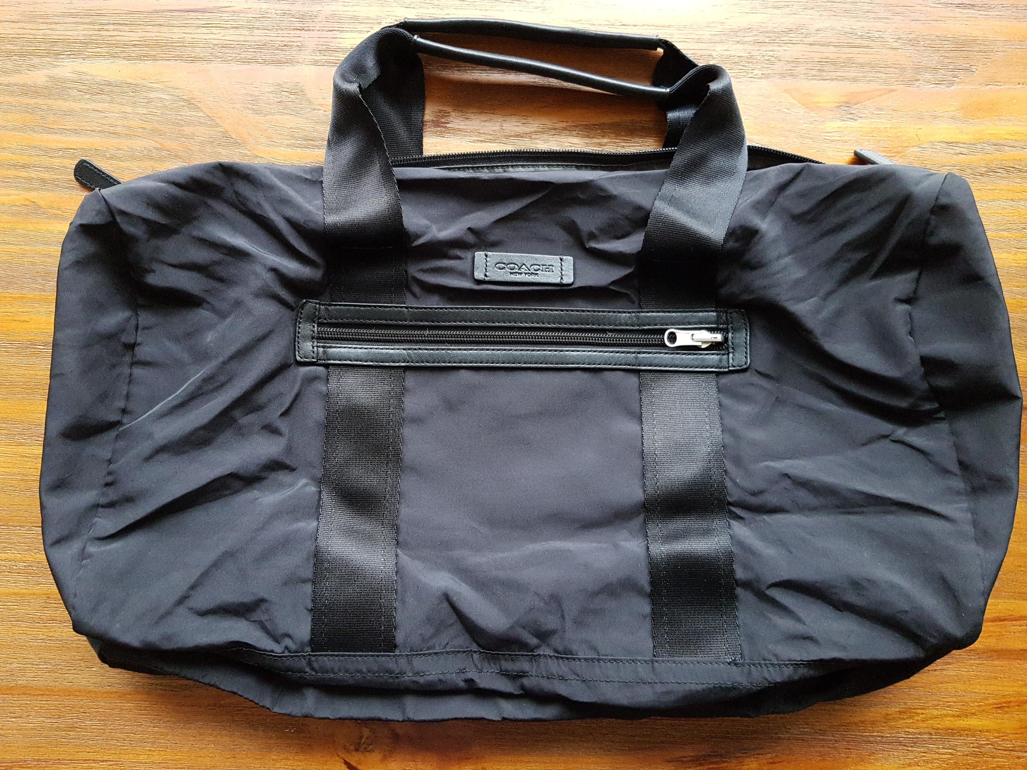 Coach foldable expandable travel bag, Men's Fashion, Bags, Sling Bags ...