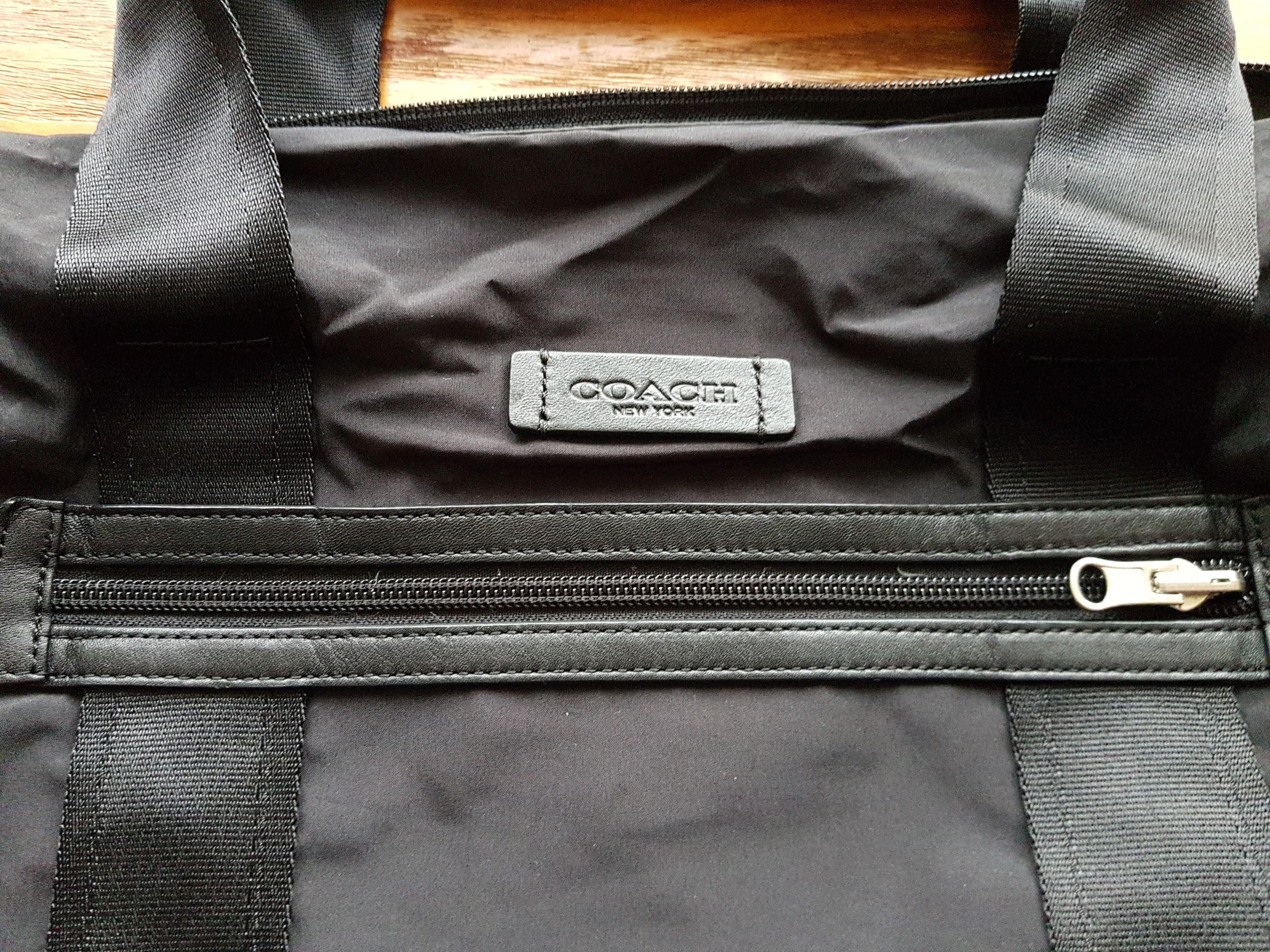 Coach foldable shop travel bag