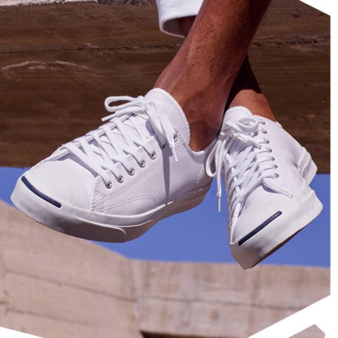 converse jack purcell leather white