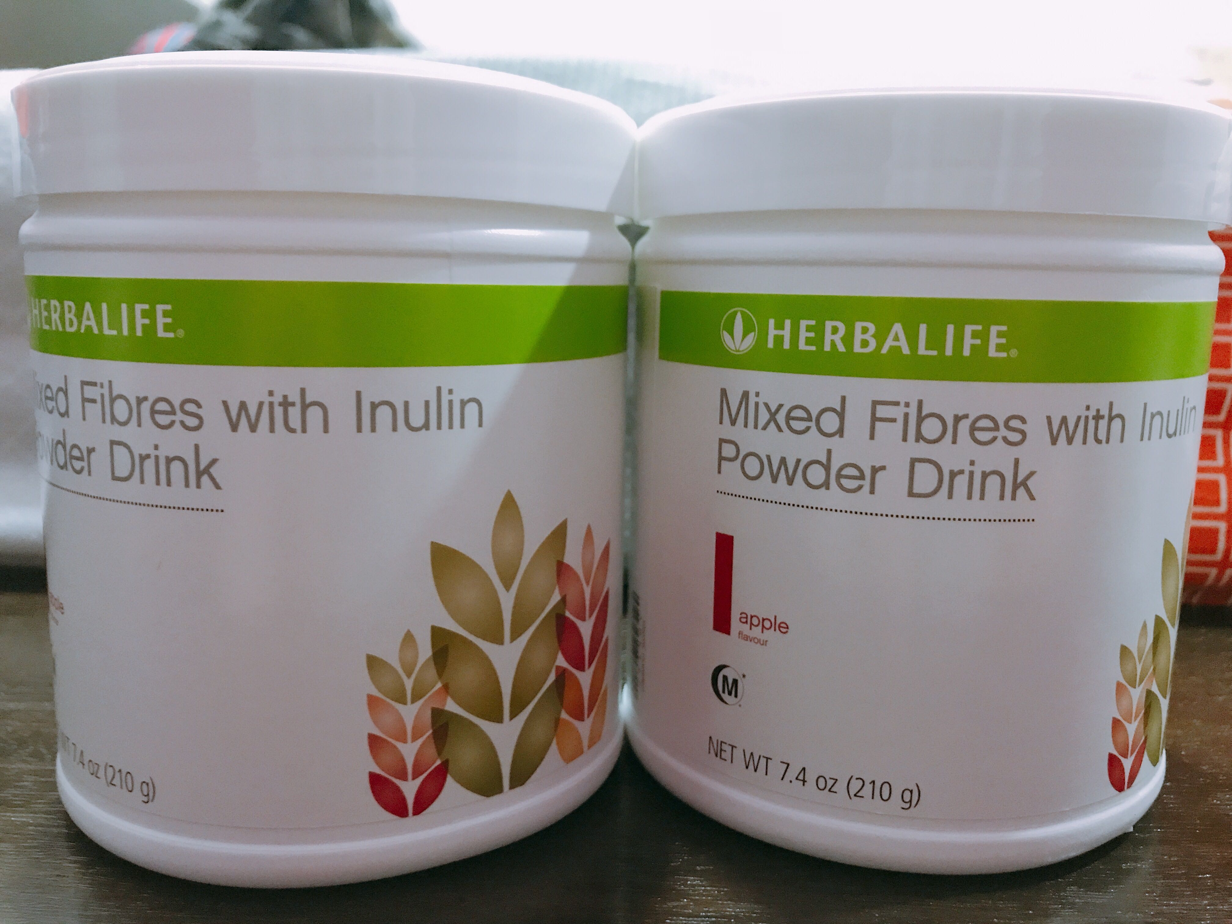 Delicious Apple Flavour Herbalife Mixed Fibres With Inulin Powder Drink Food Drinks Beverages On Carousell