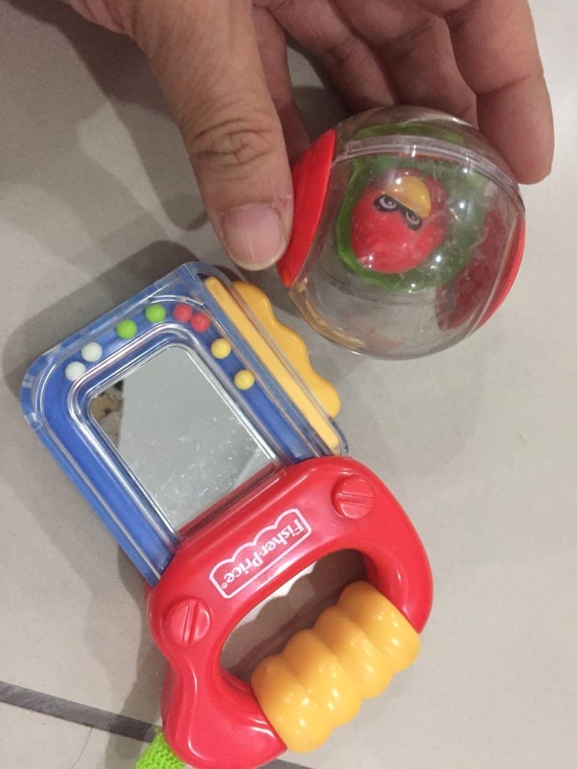Fisher Price Rattle and Baby Einstein Ball, Hobbies & Toys, Toys
