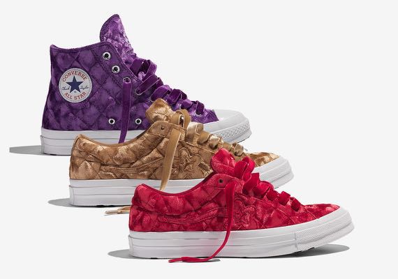 Golf Le Fleur X Converse Quilted Velvet Men s Fashion Footwear