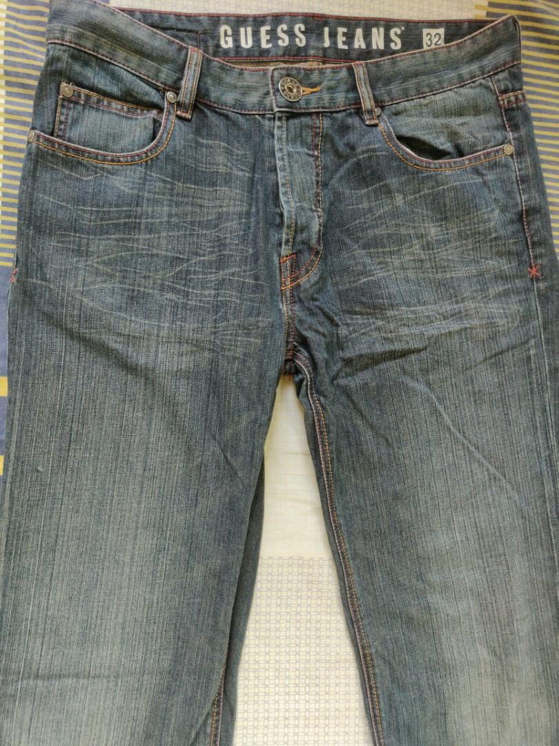 sfærisk gardin fritid Guess button fly jeans, Men's Fashion, Bottoms, Jeans on Carousell
