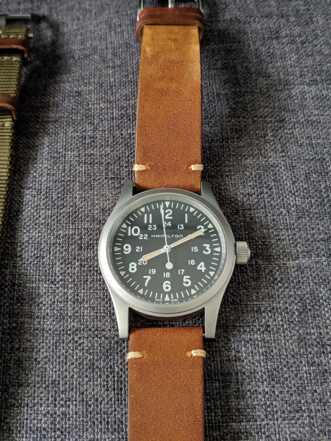 Hamilton Khaki Field Mechanical Men S Fashion Watches On Carousell