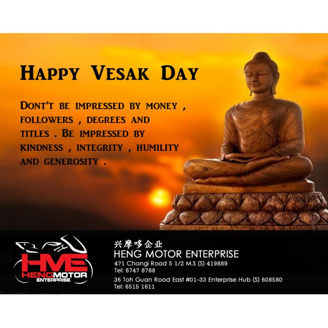 Happy Vesak Day 2019 Everything Else On Carousell
