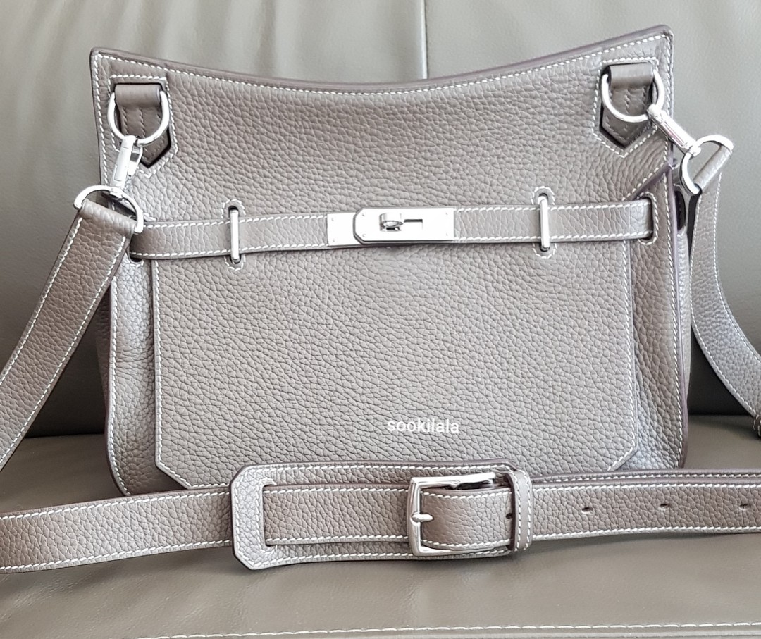 HERMES Etoupe Jypsiere 28 Bag UNISEX Luxury Bags Wallets on