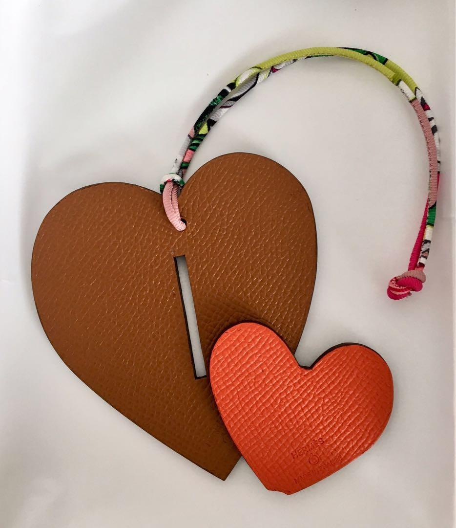 Hermes heart charm hot sale