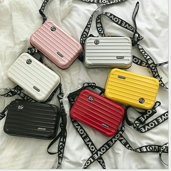 Mini suitcase sling bag clearance