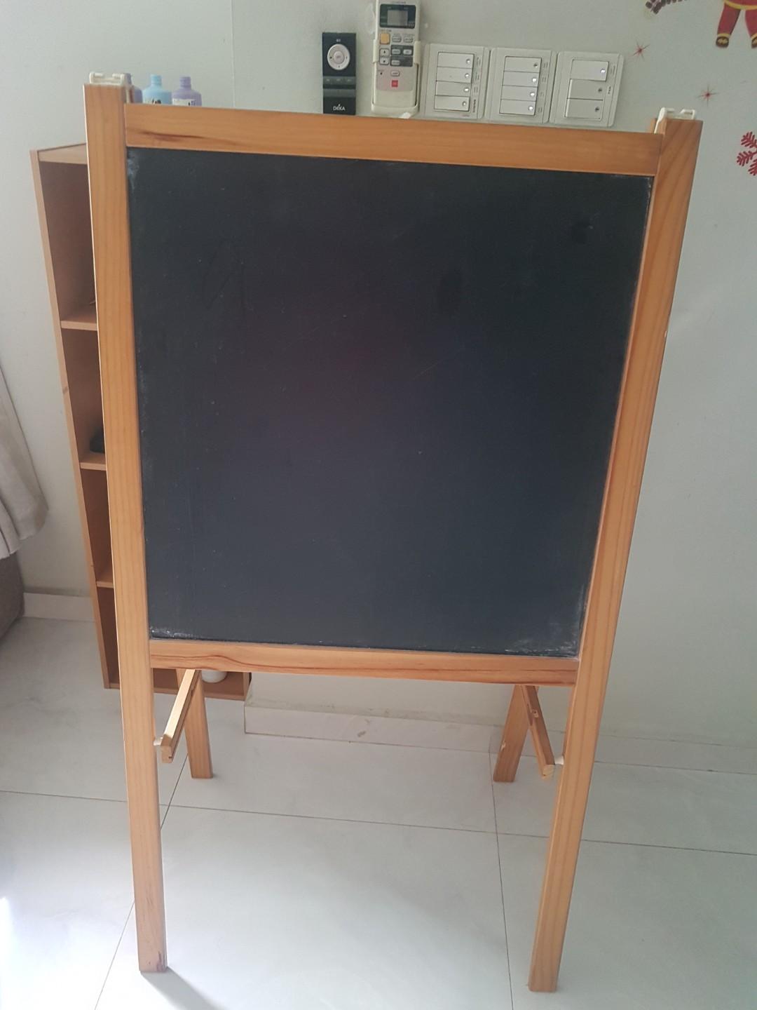 Ikea Easel Ikea Board Ikea Two Sided Blackboard And White Board Everything Else On Carousell