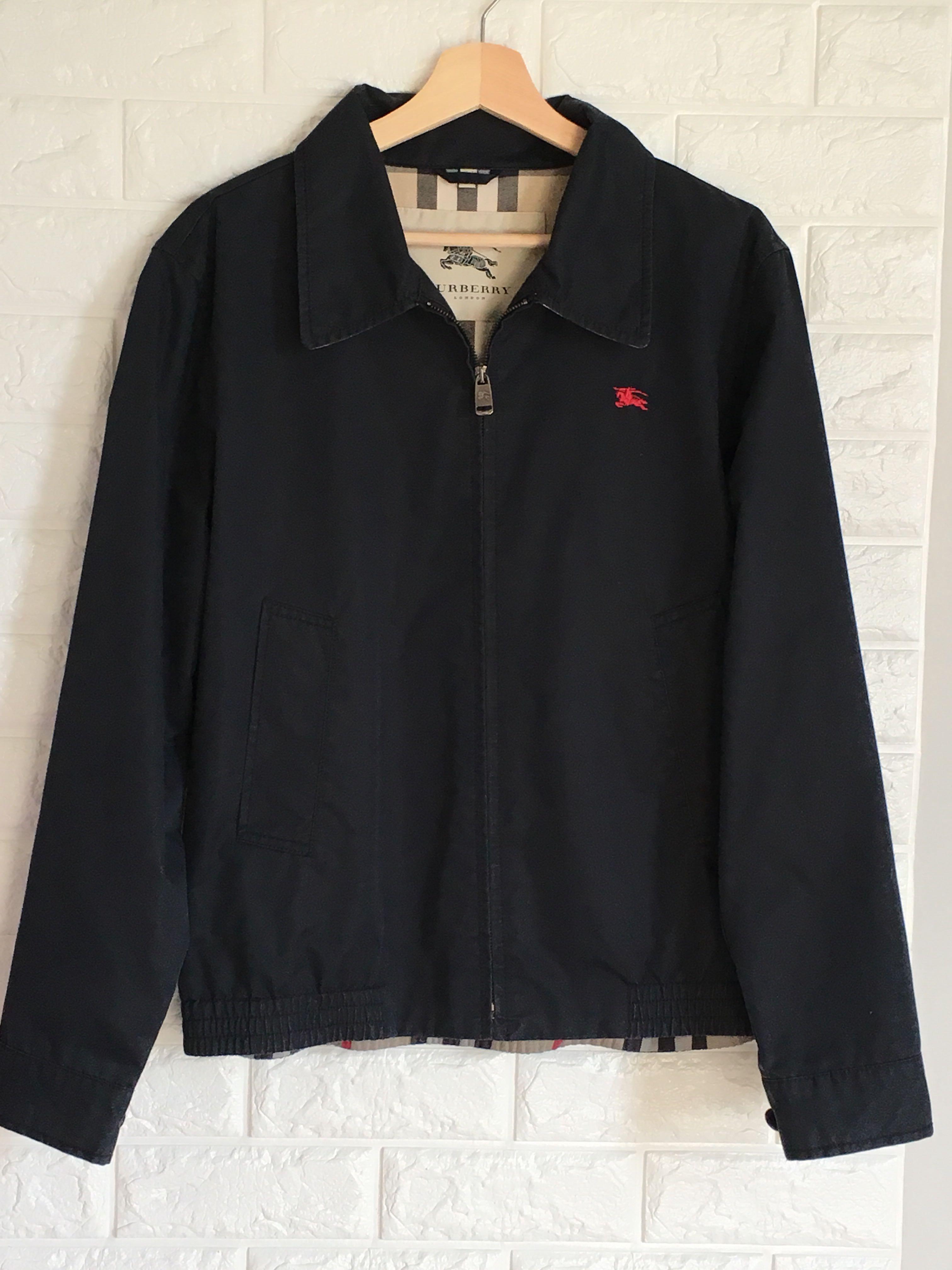 Jaket burberry second clearance