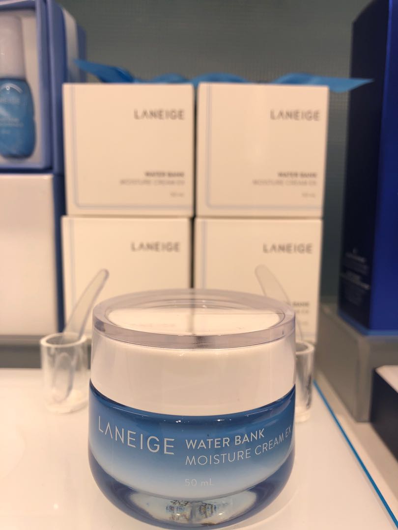 Kết quả hình ảnh cho Laneige Water Bank Moisture Cream Ex 50ml