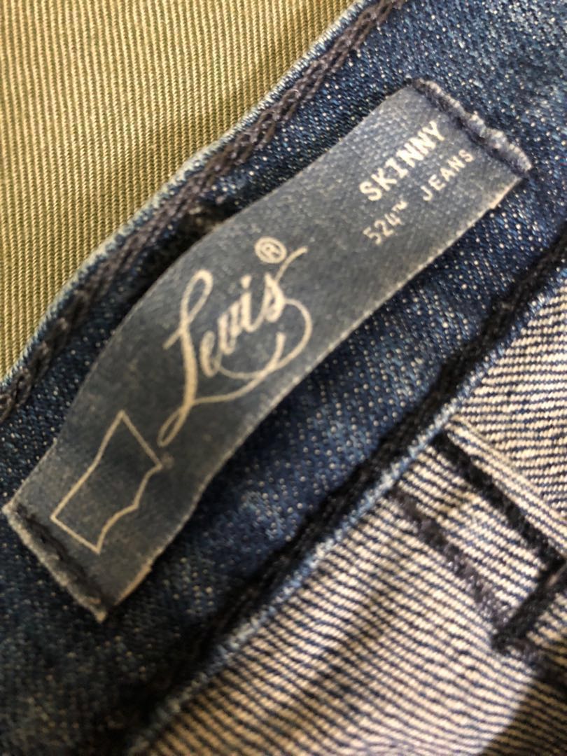 Levis Skinny Jeans 524, Women's Fashion 
