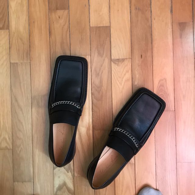 Martine rose square top shoes