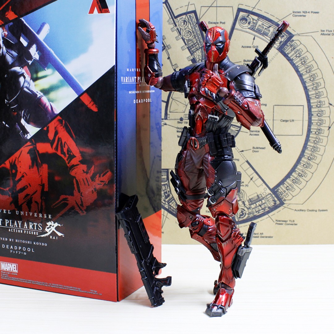 Deadpool play arts kai discount