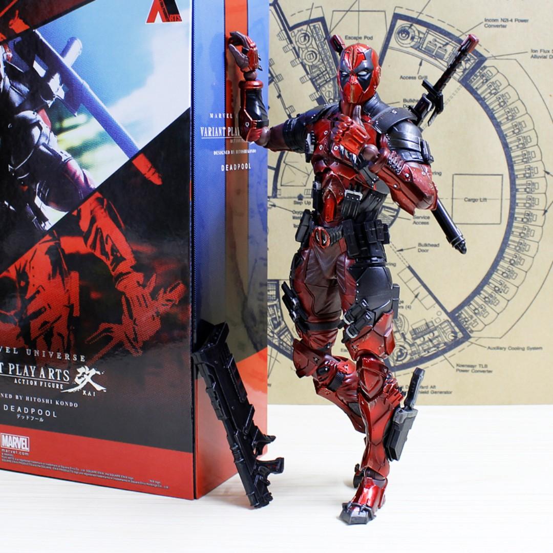 Marvel universe variant play arts kai deadpool store