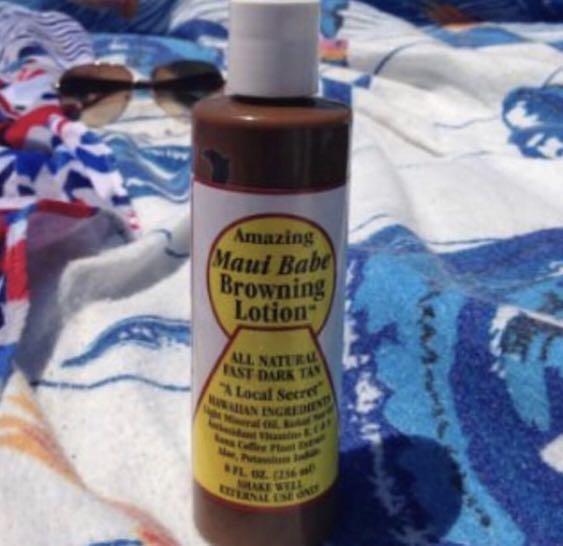 Maui Babe Tanning Lotion 黑鬼油 古銅 助曬 太陽油, 美容＆化妝品, 沐浴＆身體護理, 沐浴及身體護理 身體護理