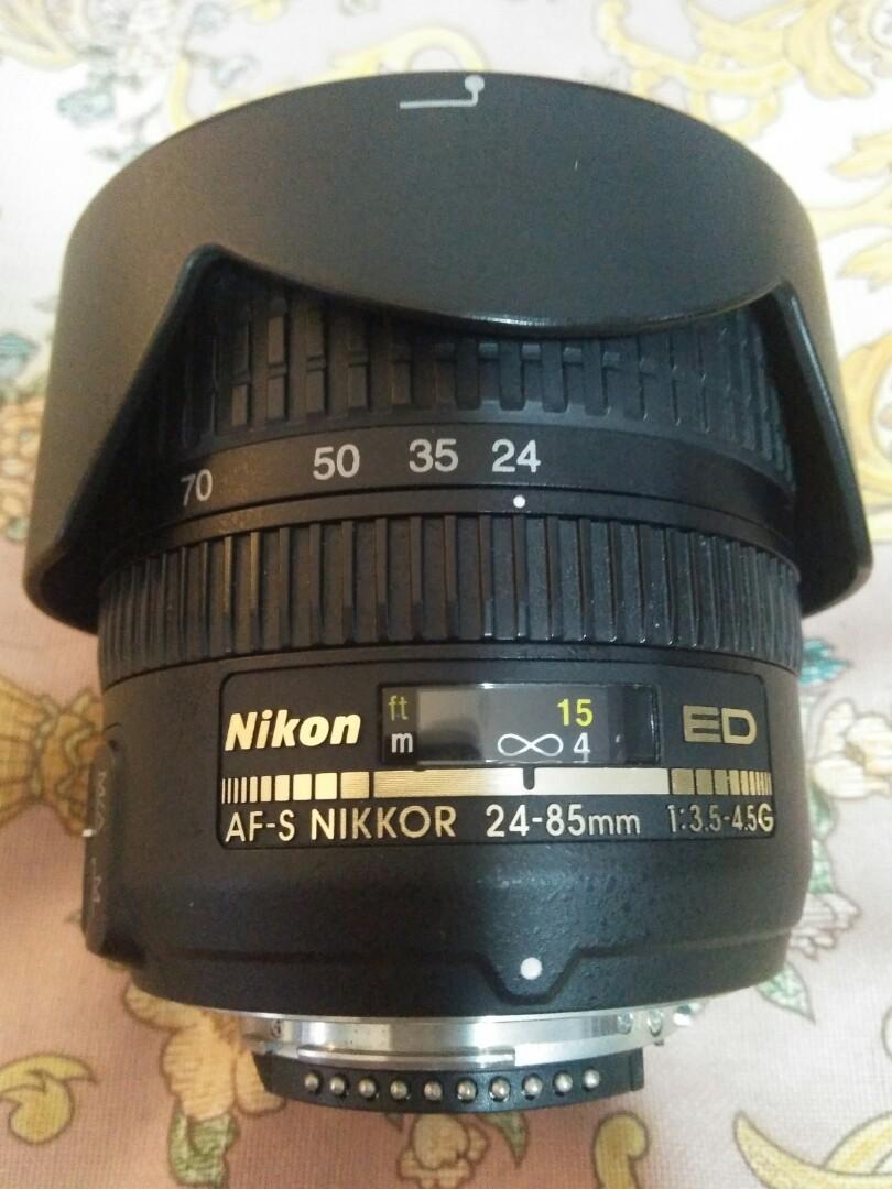Mint Af S Nikkor 24 85mm 1 35 4 5g Ed Photography Lenses On Carousell