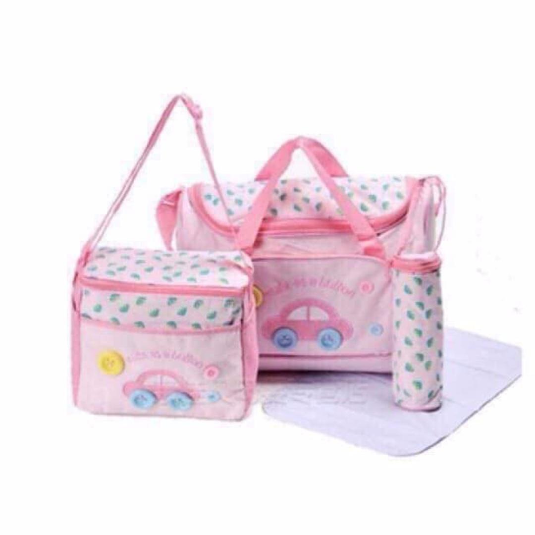 Mommy Bag Set (Category: Diaper Bags & Wetbags) located in Taguig. Submitted by closetcompany (Listing ID 229444454, Image 1). Description: * Comes in 3 Set Bags: Clothes Bag, Feeding Bottle Bag and Water Bag * Zip Closure * Assorted Colors.
