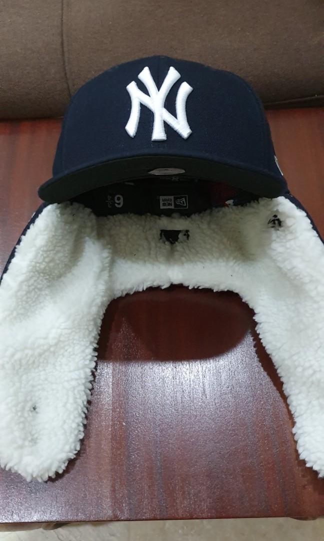yankees winter hat ear flaps