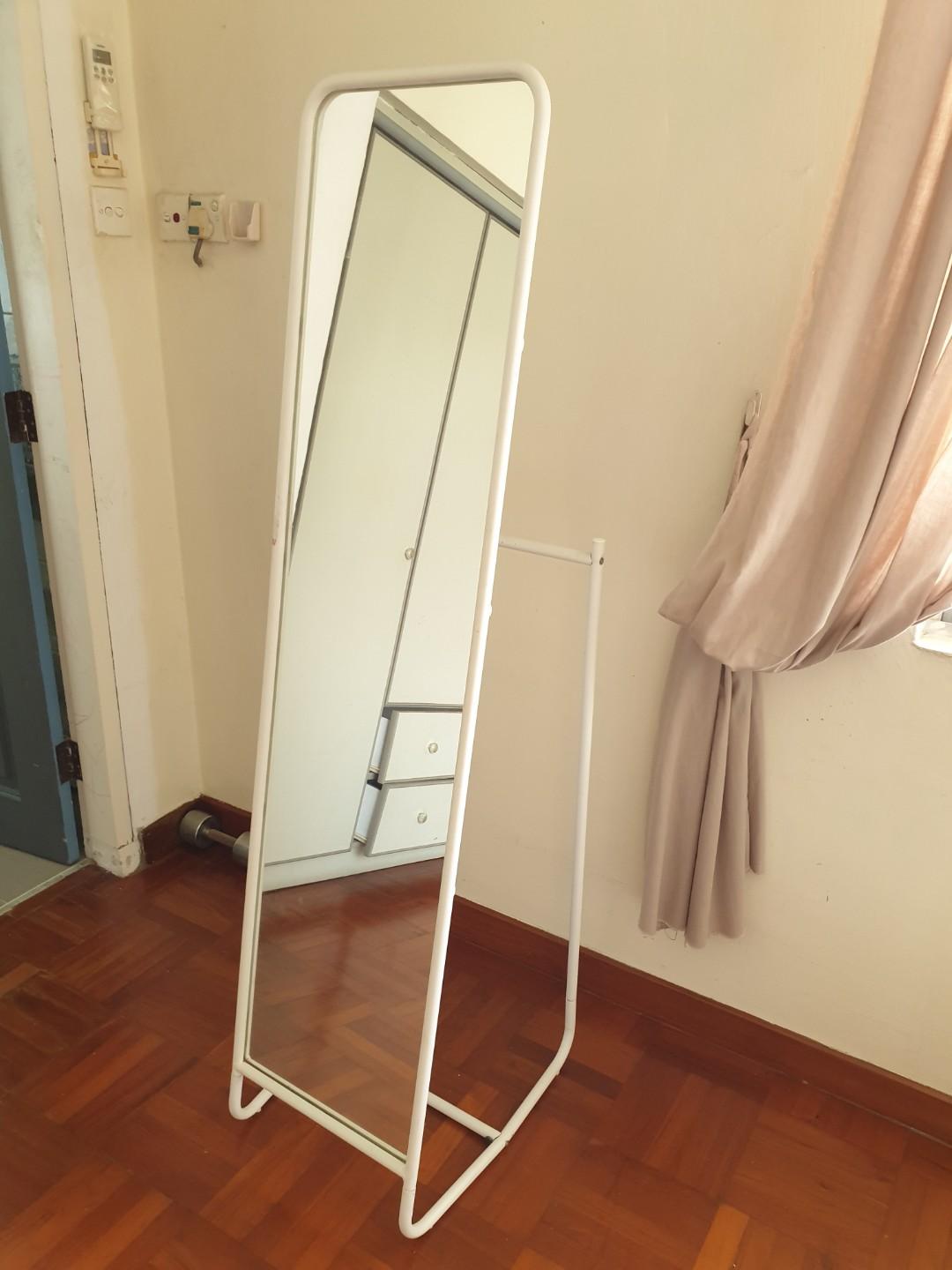 Nice ikea standing mirror, Furniture & Home Living, Home Decor, Mirrors