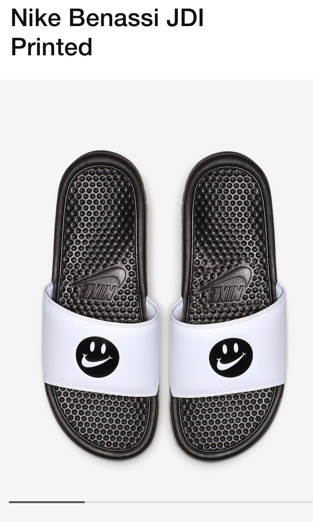 Instock for US 10 Nike Benassi JDI Slides Men s Fashion