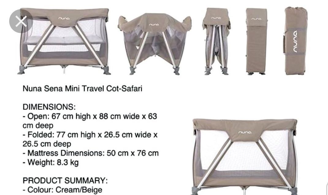 Nuna camping cot shop