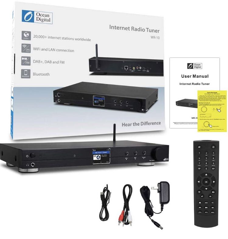 Ocean digital radio tuner WR10, TV & Home Appliances, TV