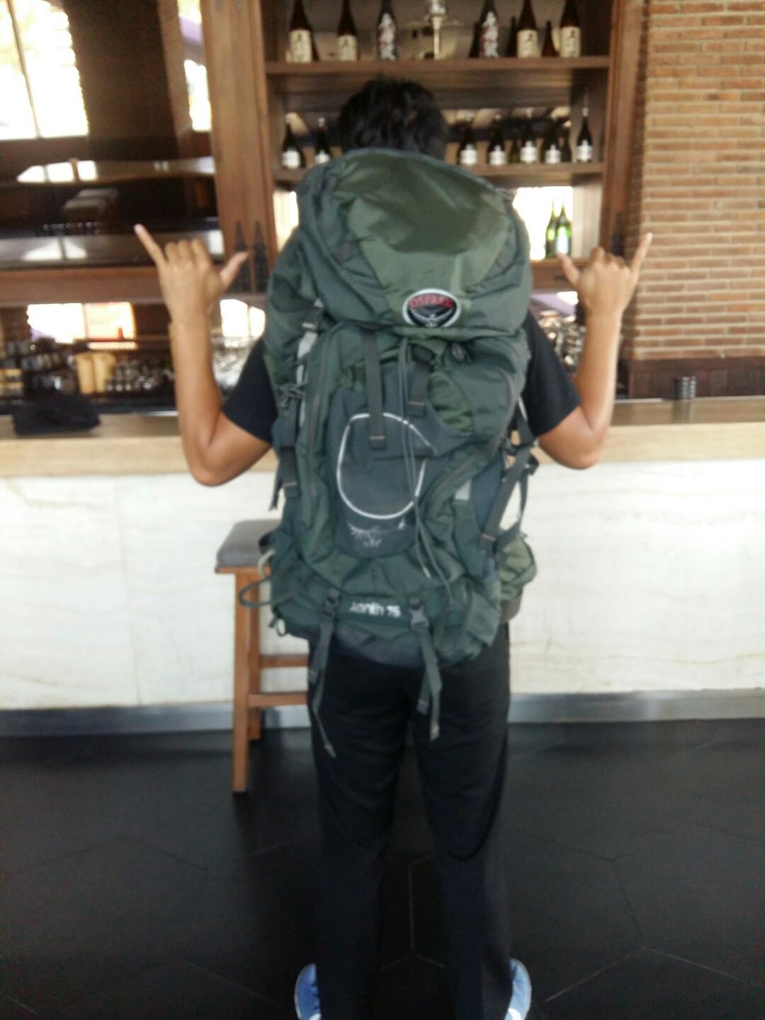 osprey xenith 75 pack
