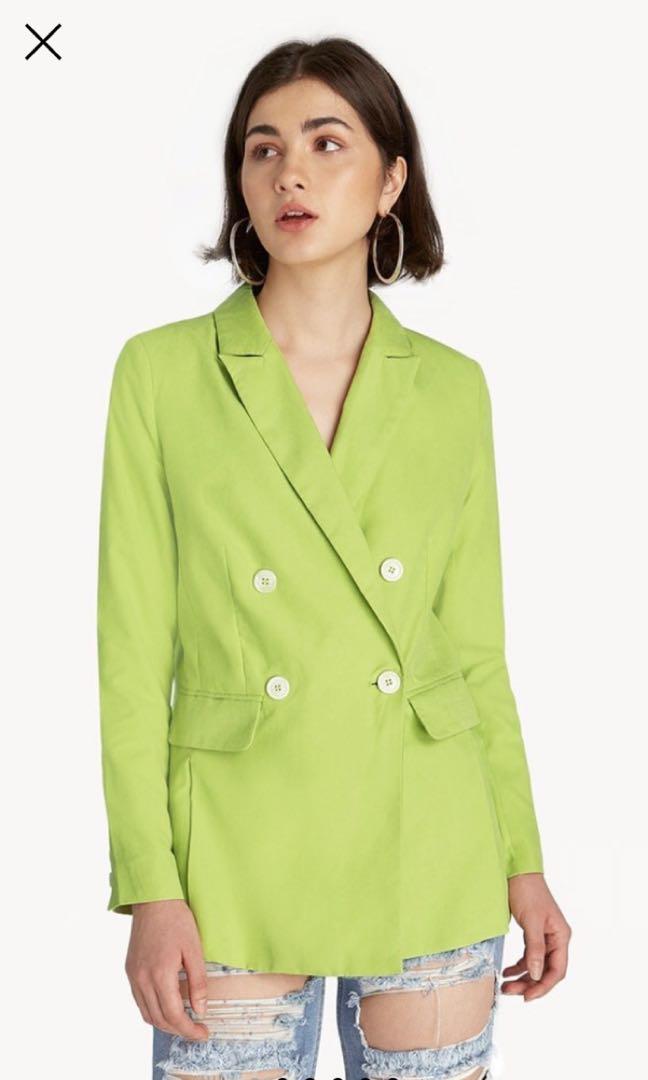 Women's oversized double breasted blazer Clearance