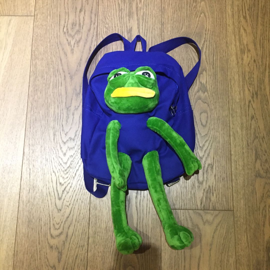 pepe frog backpack