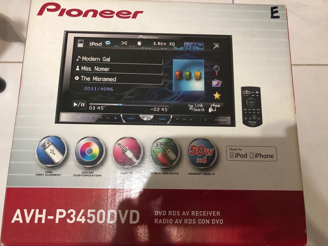 Pioneer avh, Car Accessories, Accessories on Carousell