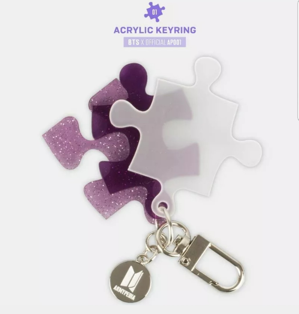 PO BTS Armypedia official acrylic keyring Hobbies Toys Memorabilia Collectibles K Wave on Carousell