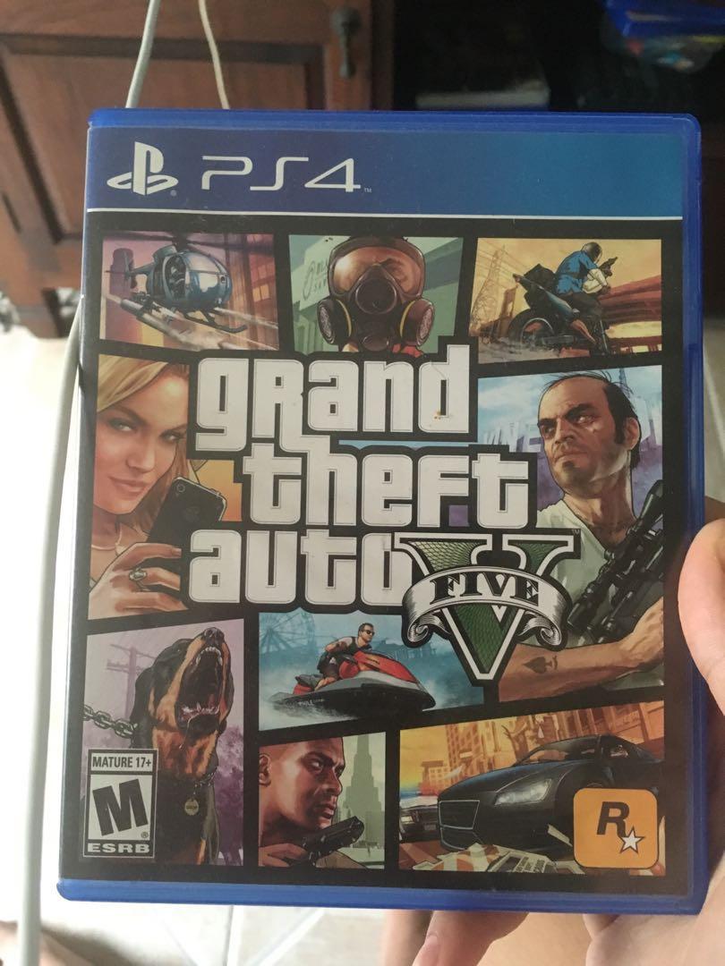PS4 GTA 5, Toys & Games, Video Gaming, Video Games on ...