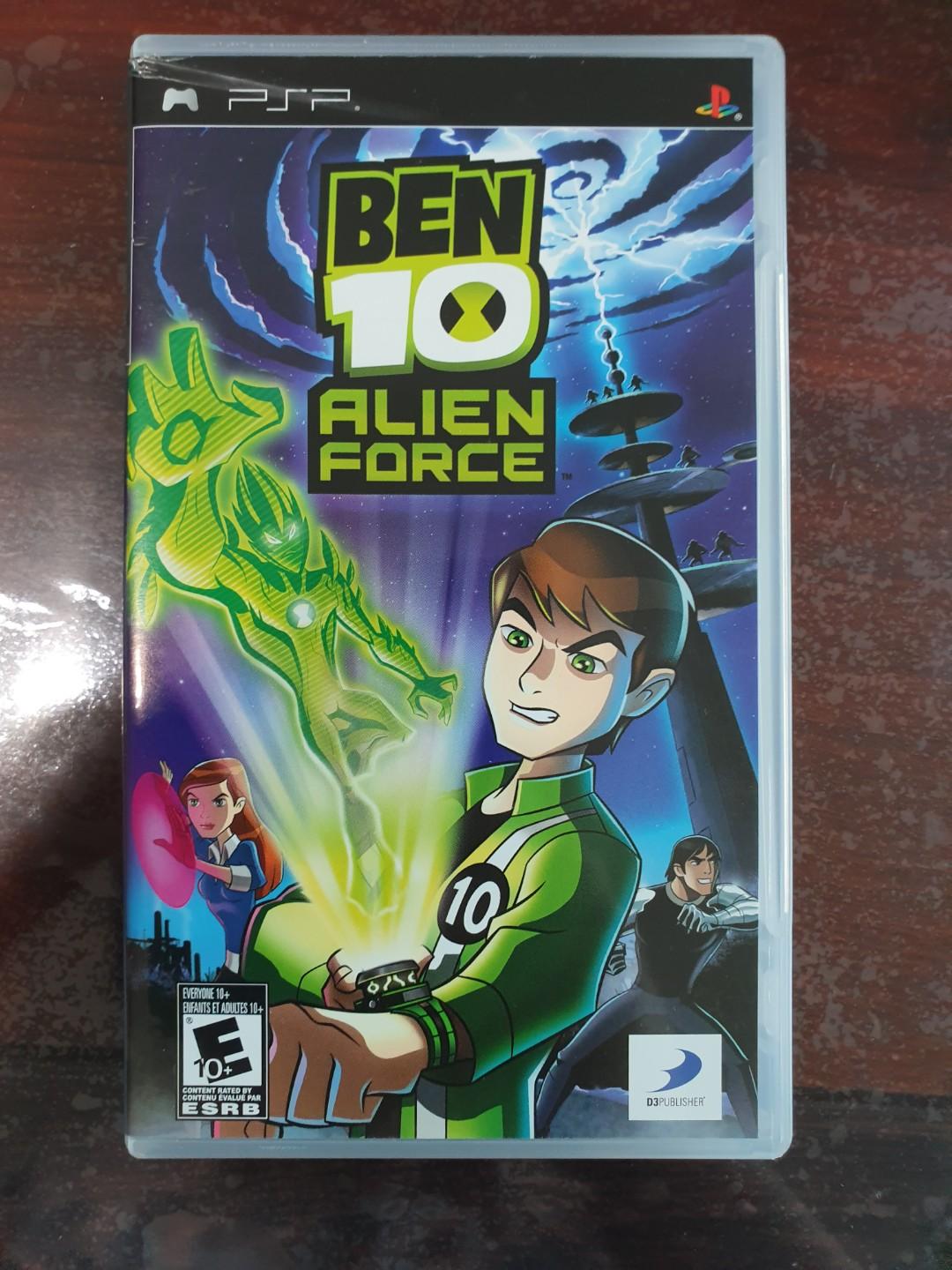 PSP Game- Ben10 Alien Force, Hobbies & Toys, Toys & Games on Carousell