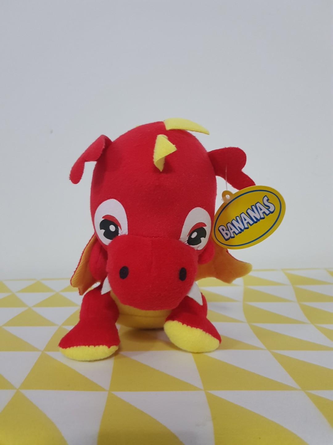 red dragon soft toy